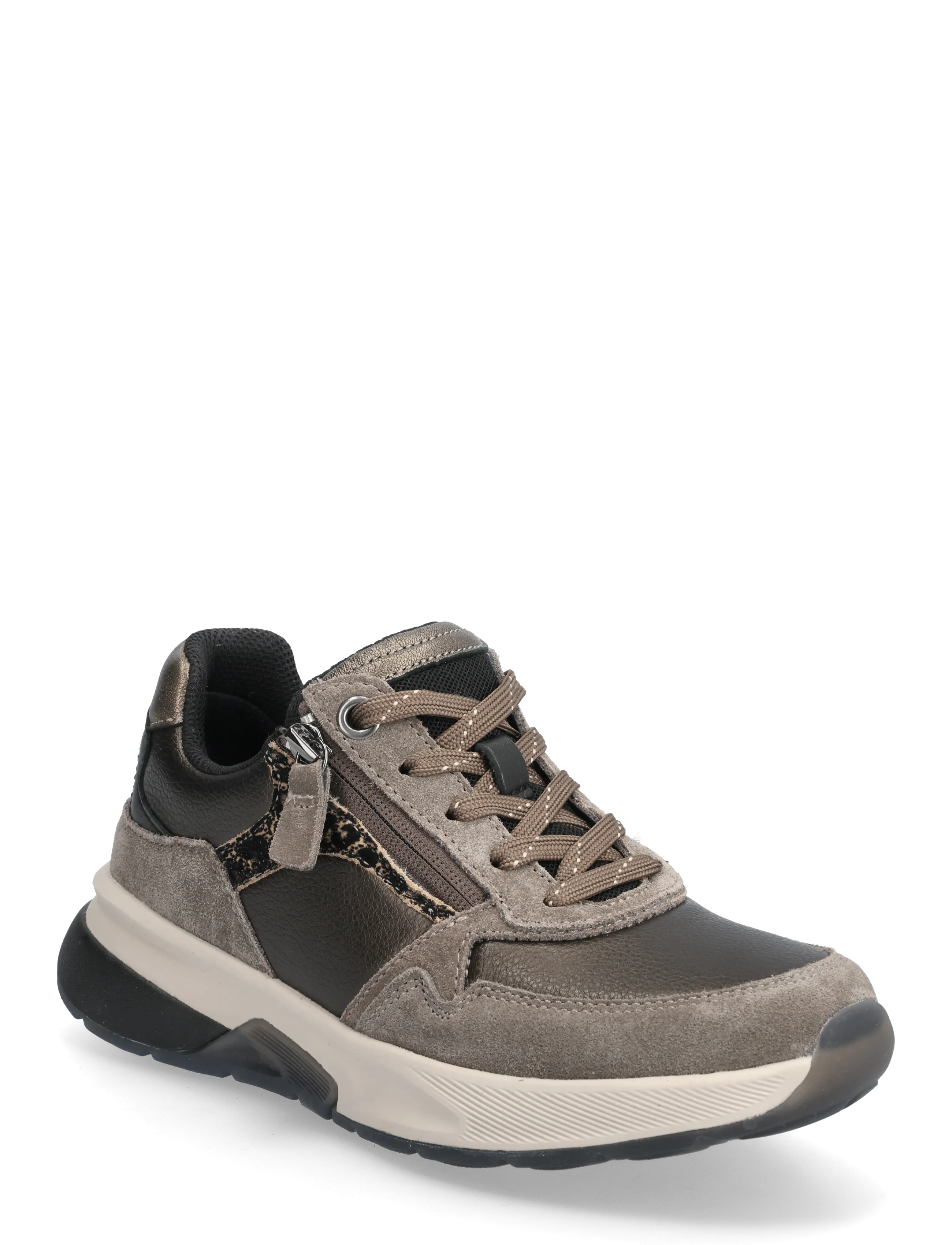Gabor rollingsoft sneaker, "hallux valgus" - Sneakers - MULTI TAUPE / grey