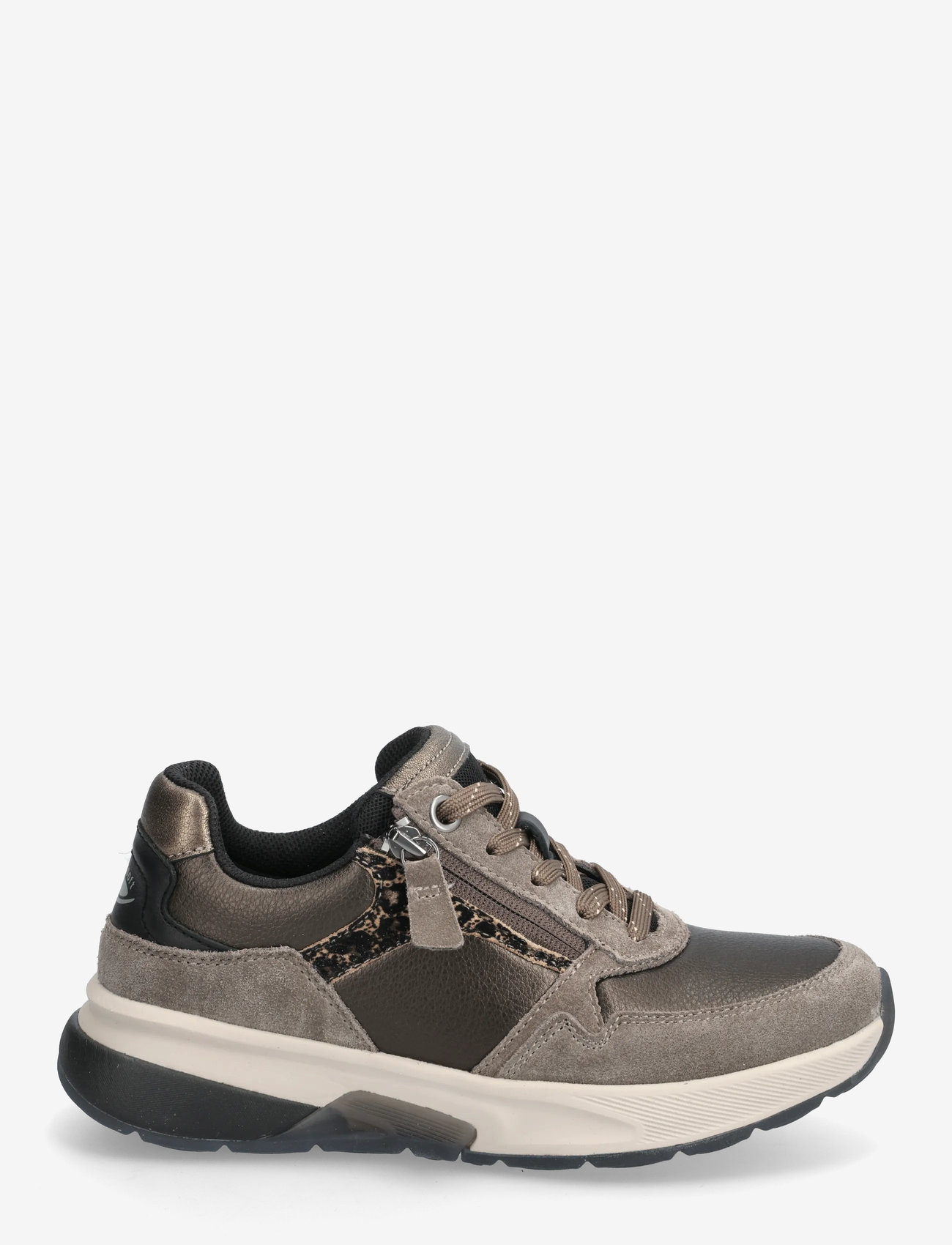 Gabor - rollingsoft sneaker, "hallux valgus" - lave sneakers - multi taupe - 1
