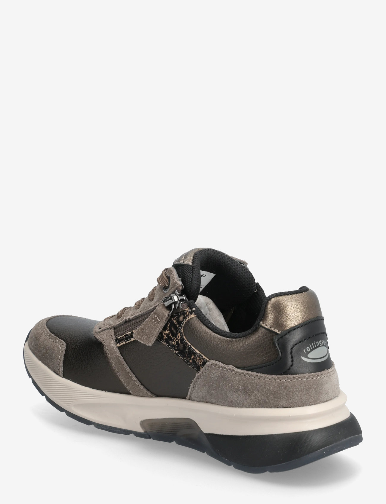 Gabor - rollingsoft sneaker, "hallux valgus" - lave sneakers - multi taupe - 2