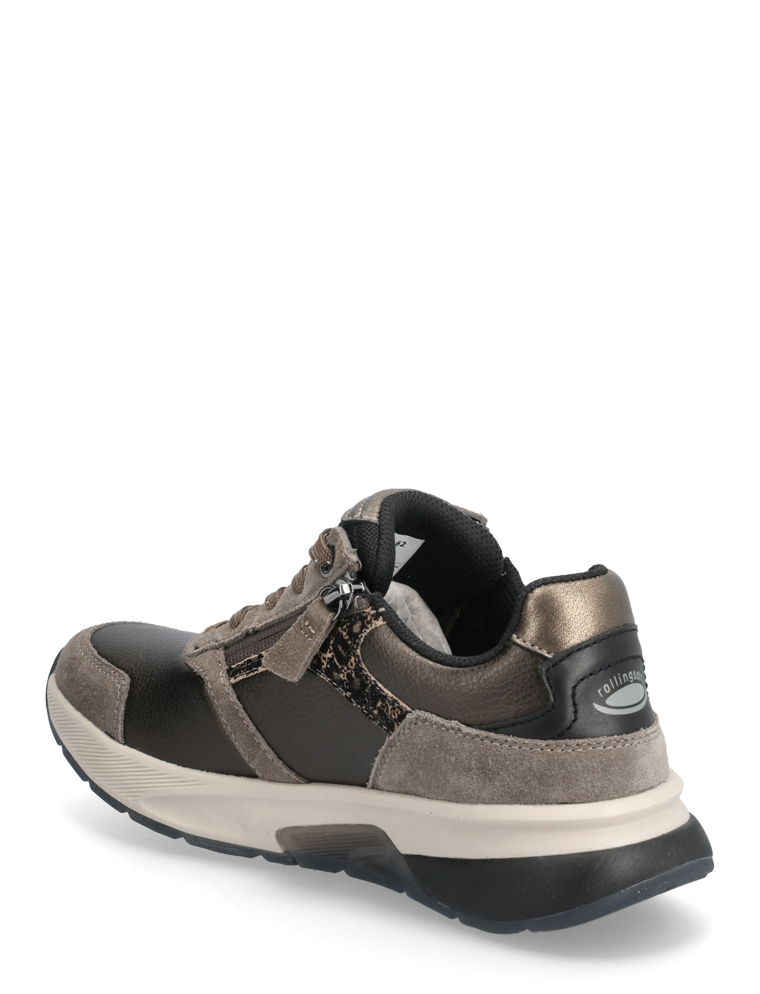 Gabor - rollingsoft sneaker, "hallux valgus" - låga sneakers - multi taupe - 2