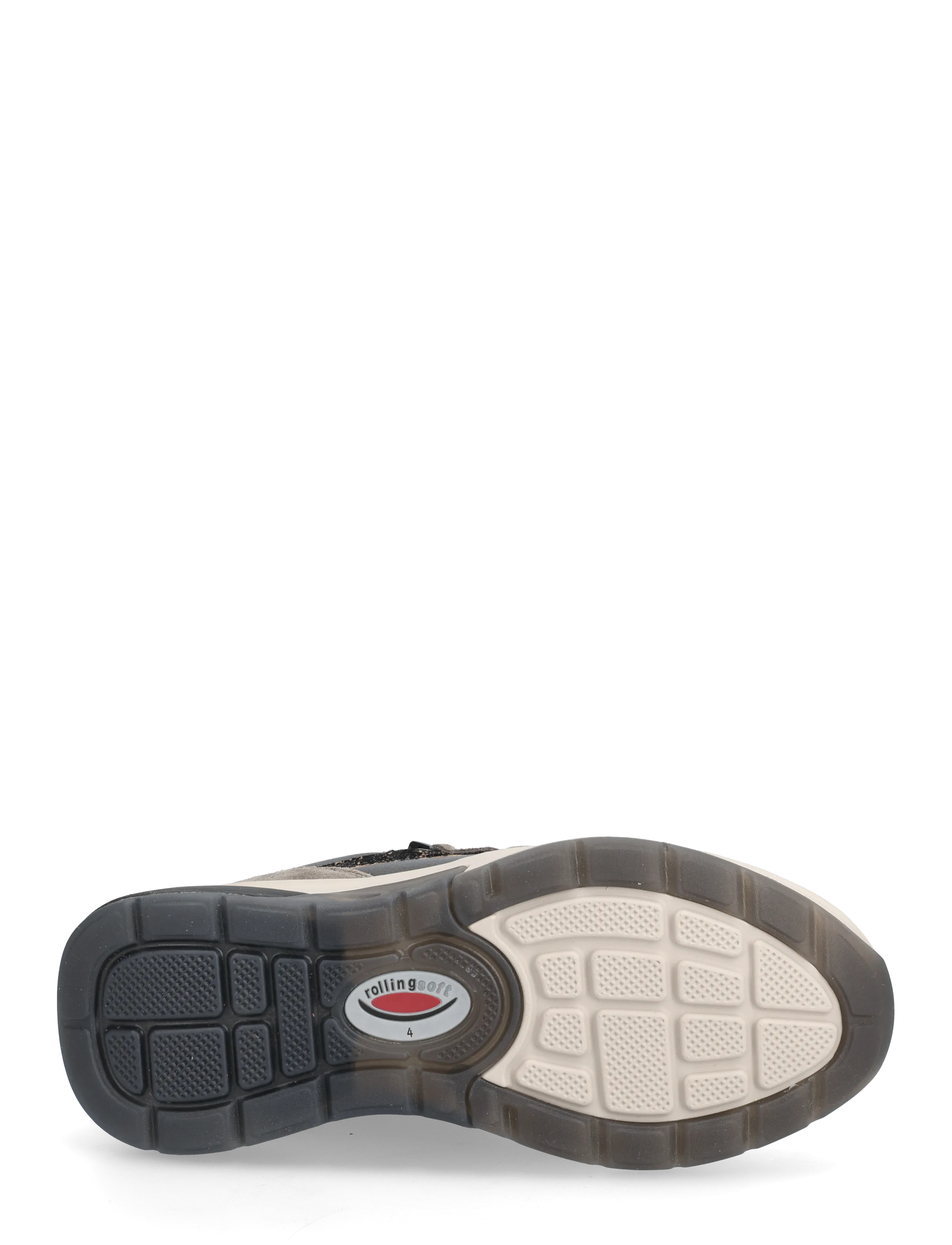 Gabor - rollingsoft sneaker, "hallux valgus" - låga sneakers - multi taupe - 4