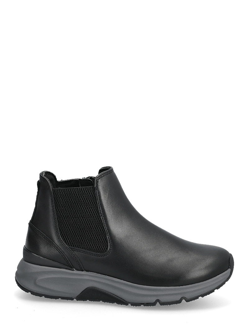 Gabor - rollingsoft chelsea - platta ankelboots - black - 1