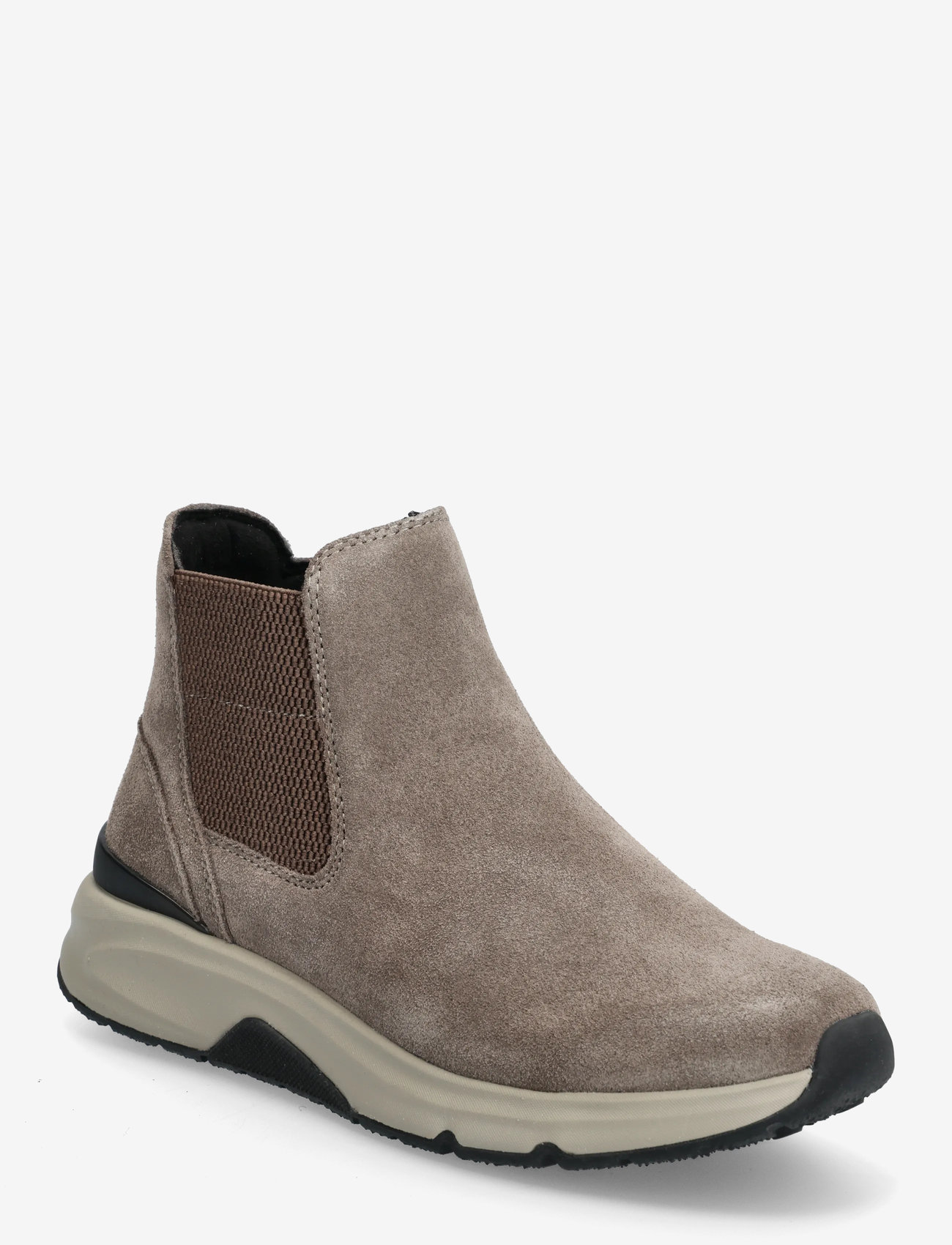 Gabor - rollingsoft chelsea - flache stiefeletten - taupe - 0