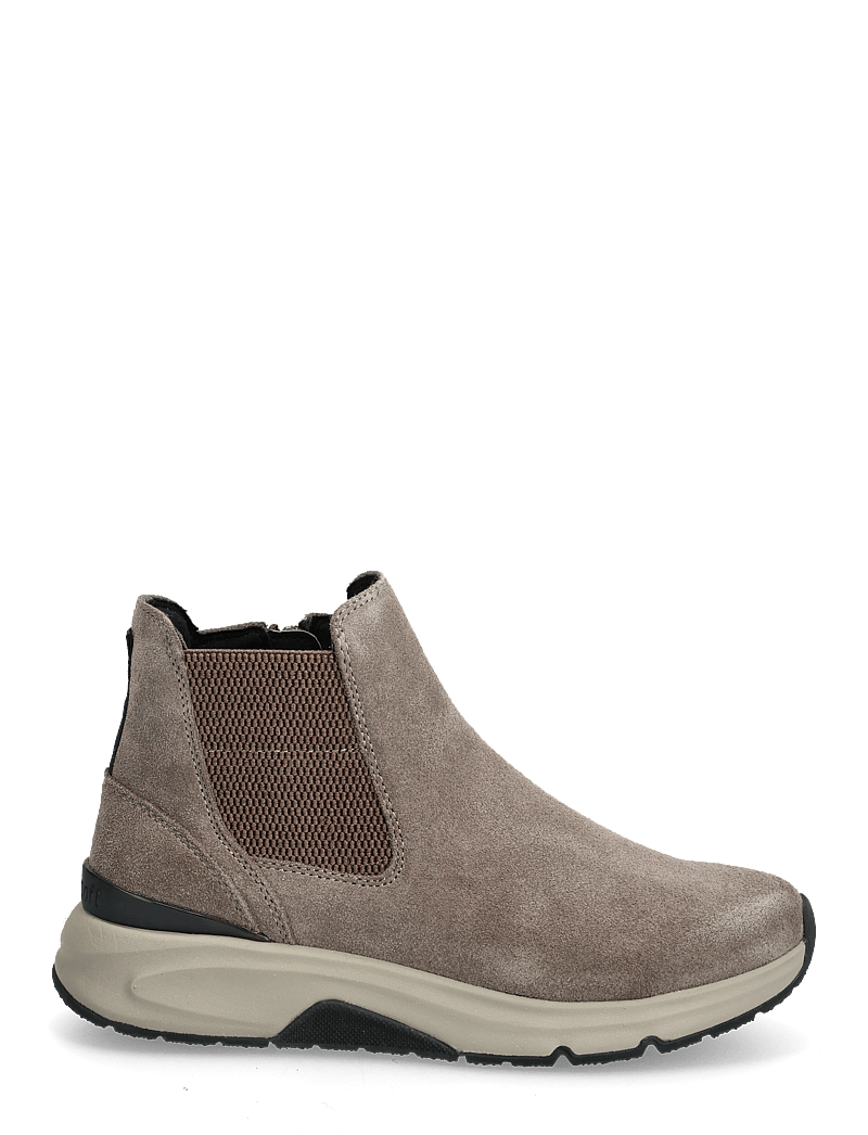 Gabor - rollingsoft chelsea - platta ankelboots - taupe - 1