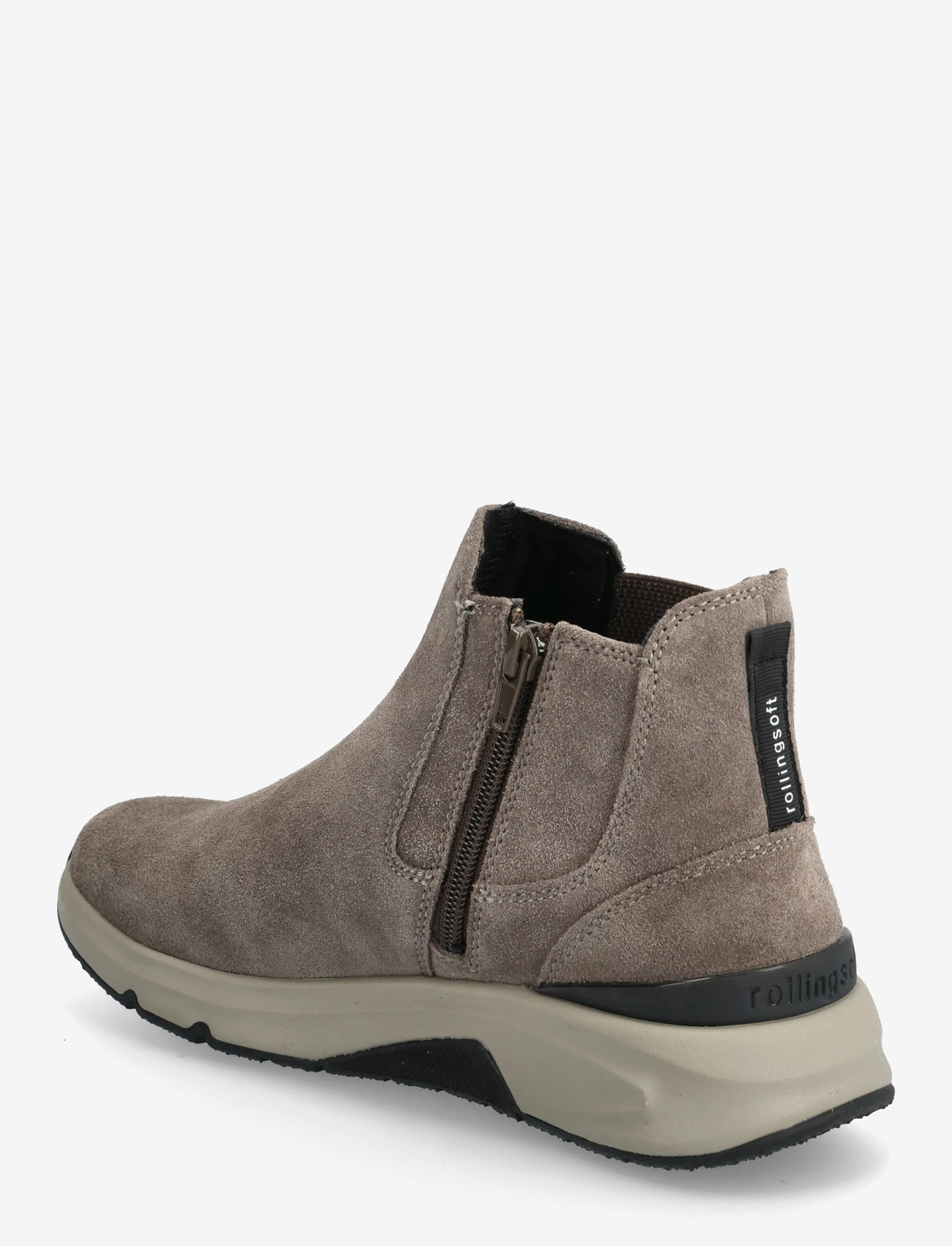 Gabor - rollingsoft chelsea - flache stiefeletten - taupe - 2