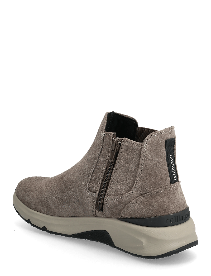 Gabor - rollingsoft chelsea - platta ankelboots - taupe - 2
