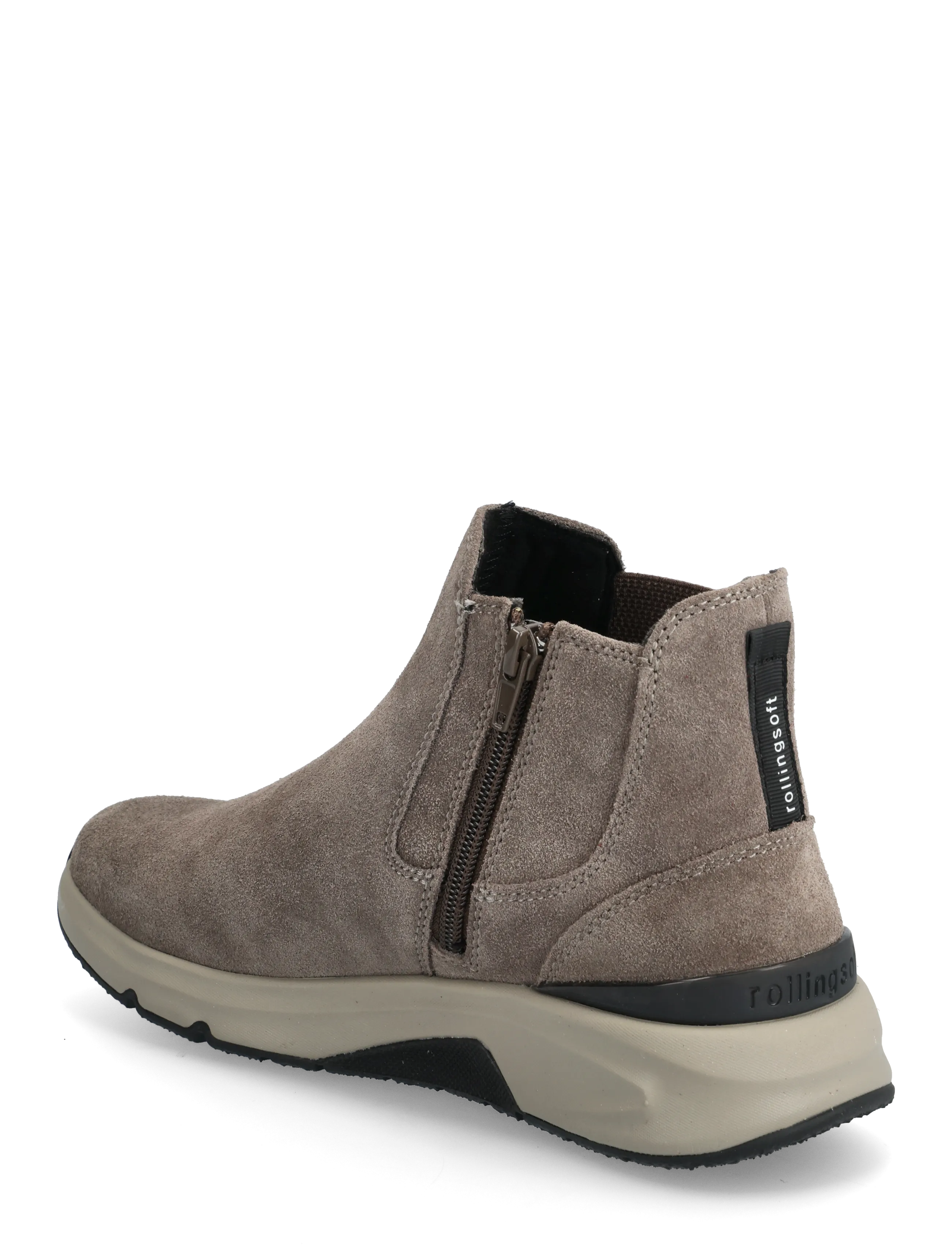 Gabor - rollingsoft chelsea - platta ankelboots - taupe - 2