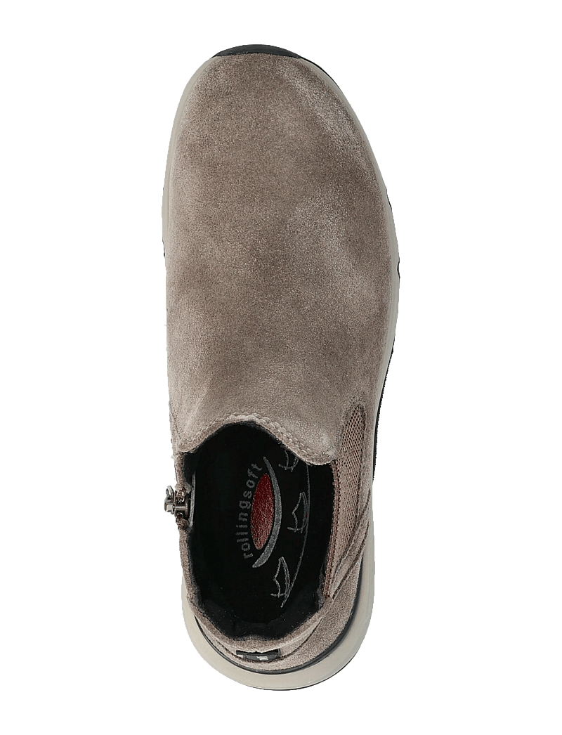 Gabor - rollingsoft chelsea - platta ankelboots - taupe - 3