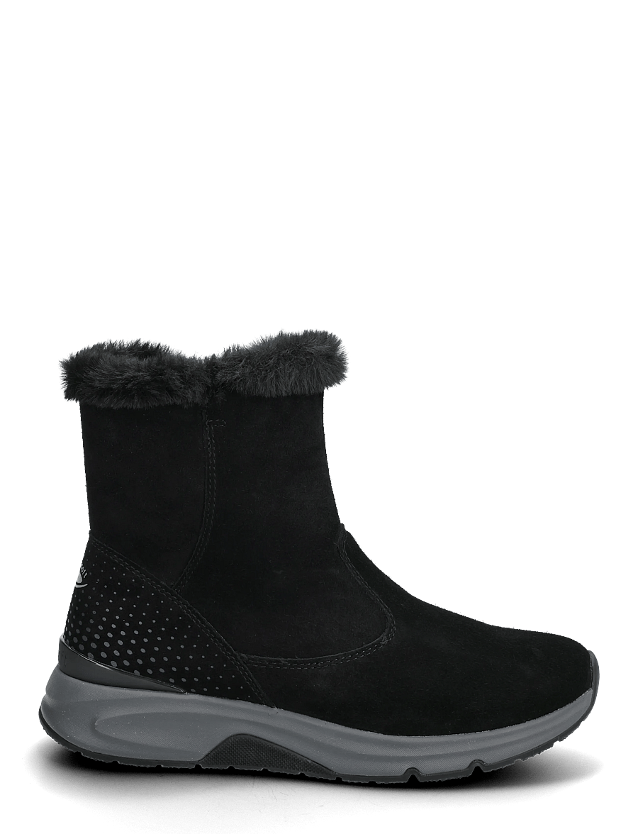 Gabor - rollingsoft mid boot, warmlining - vinterskor - black - 1