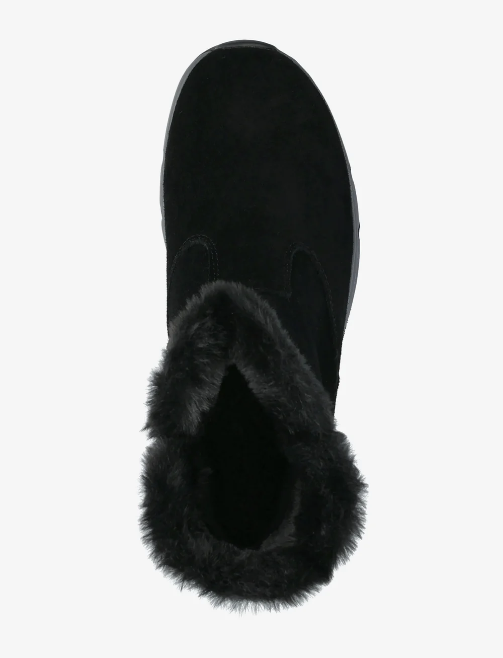 Gabor - rollingsoft mid boot, warmlining - varmforede sko - black - 3