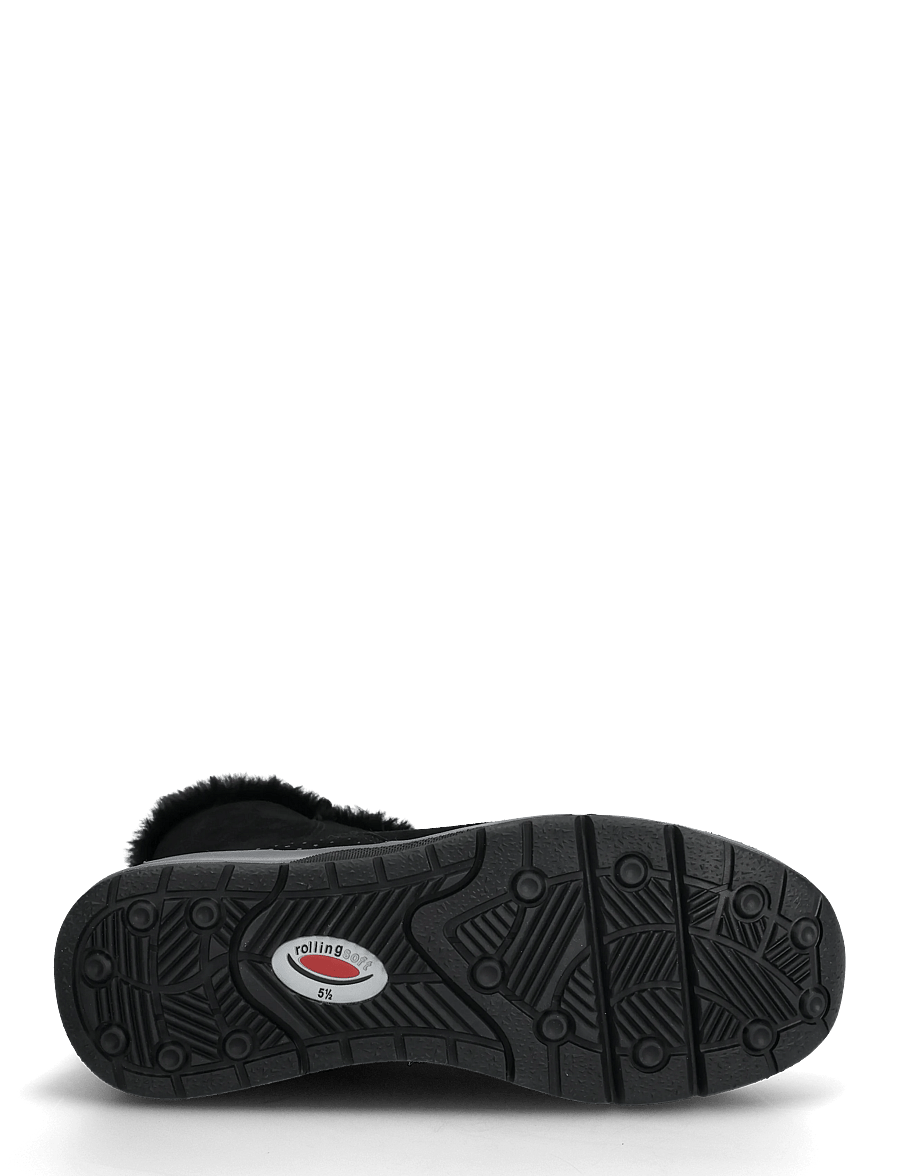 Gabor - rollingsoft mid boot, warmlining - vinterskor - black - 4