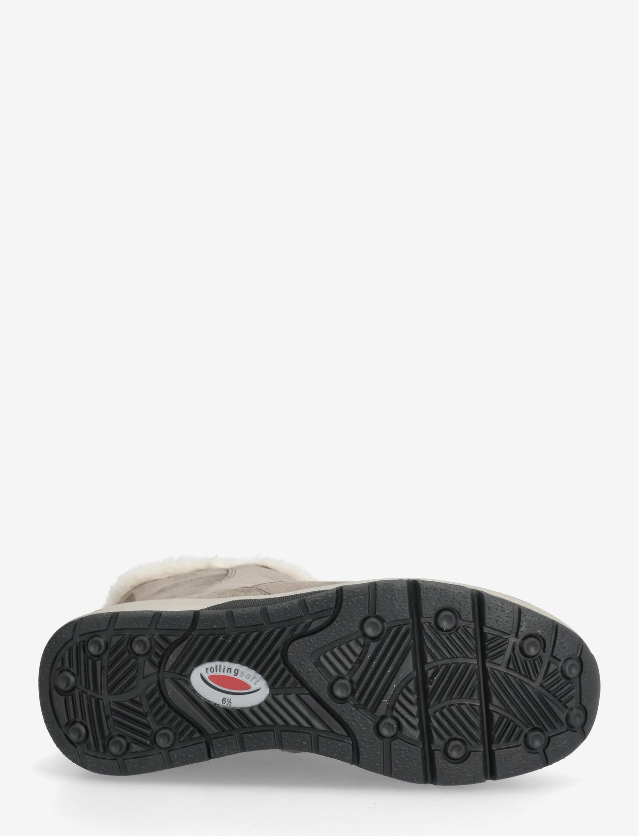 Gabor - rollingsoft mid boot, warmlining - kvinnor - taupe - 4
