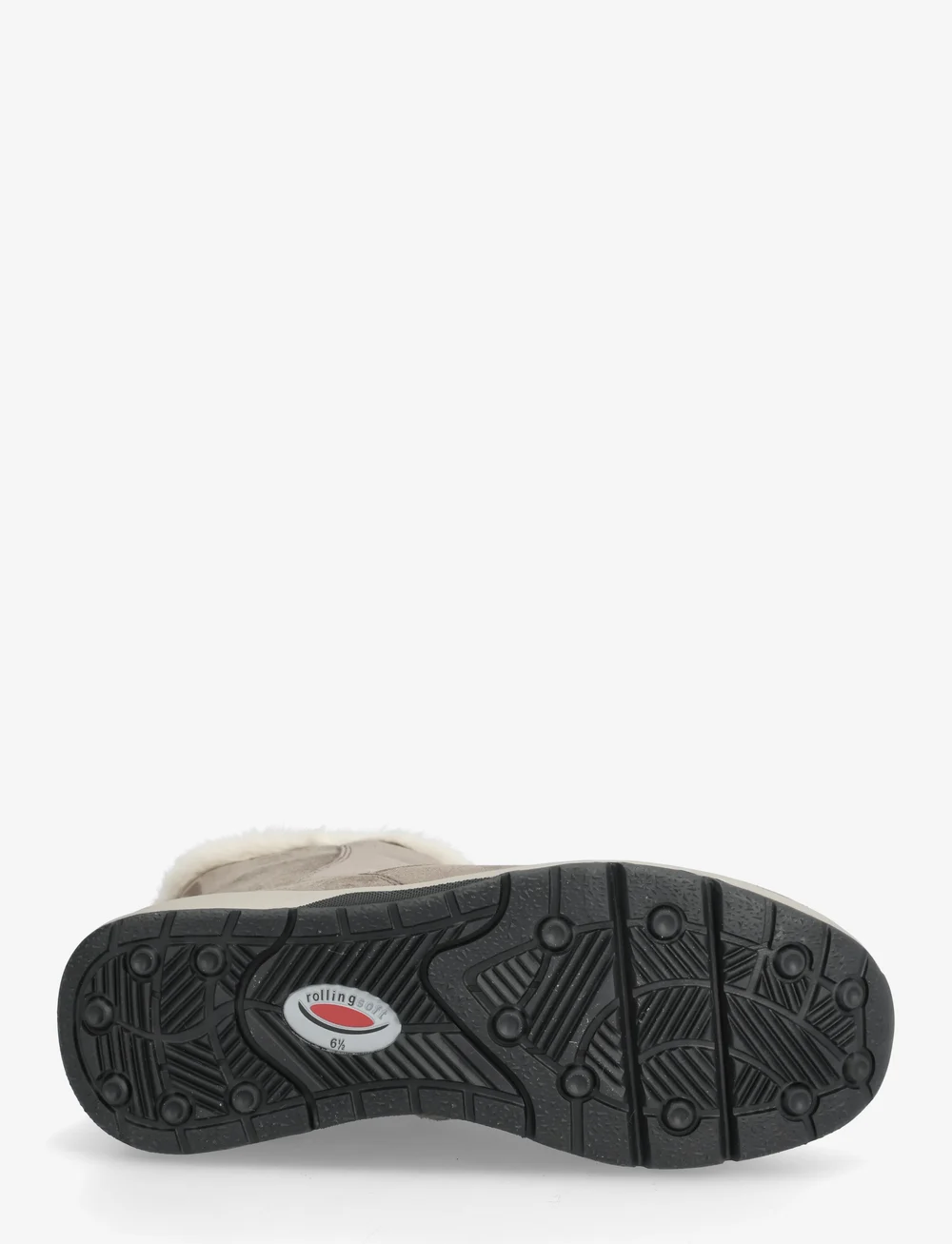 Gabor - rollingsoft mid boot, warmlining - varmfodrade skor - taupe - 4