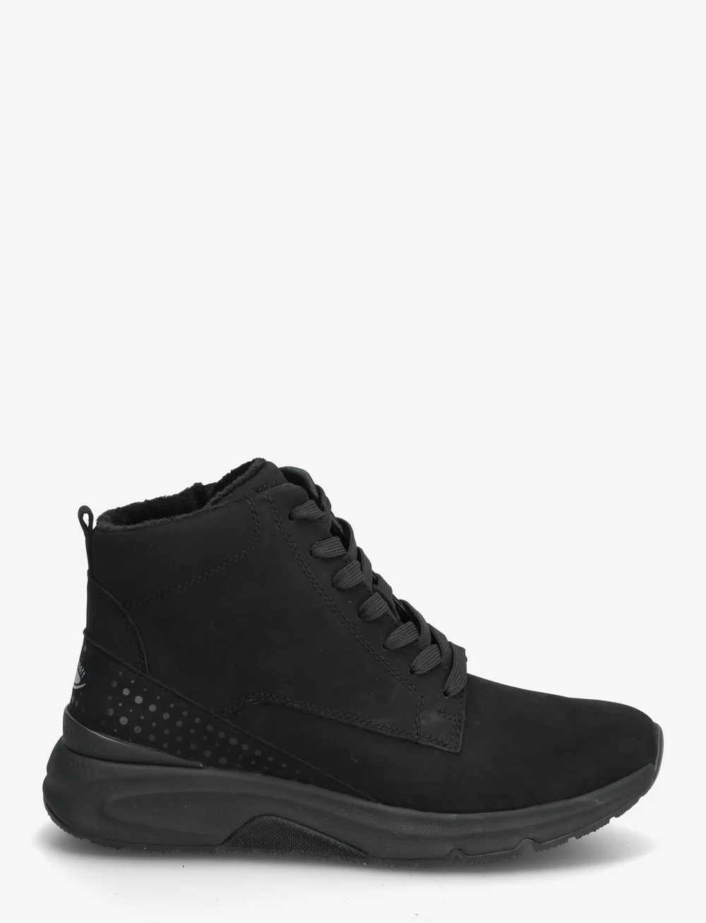 Gabor - rollingsoft laced ankle boot - kängor - black - 1