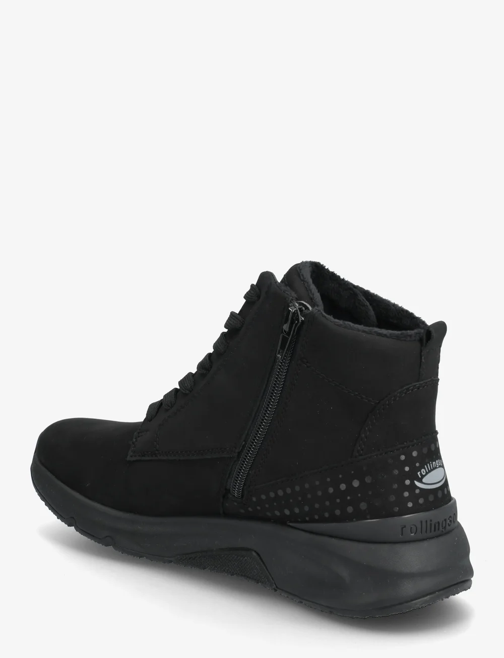 Gabor - rollingsoft laced ankle boot - kängor - black - 2