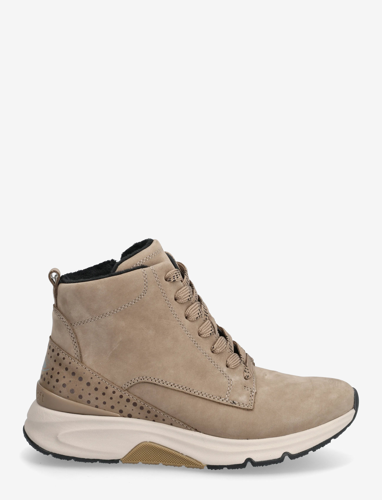 Gabor - rollingsoft laced ankle boot - snørestøvler - sand - 1
