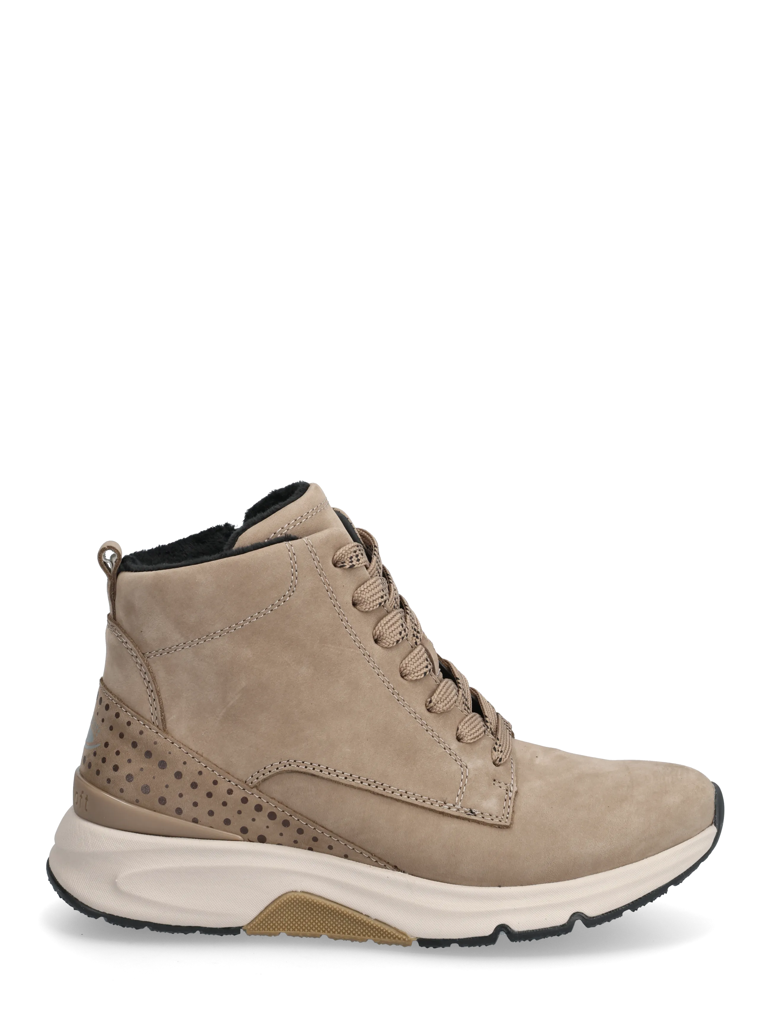 Gabor - rollingsoft laced ankle boot - geschnürte stiefel - sand - 1