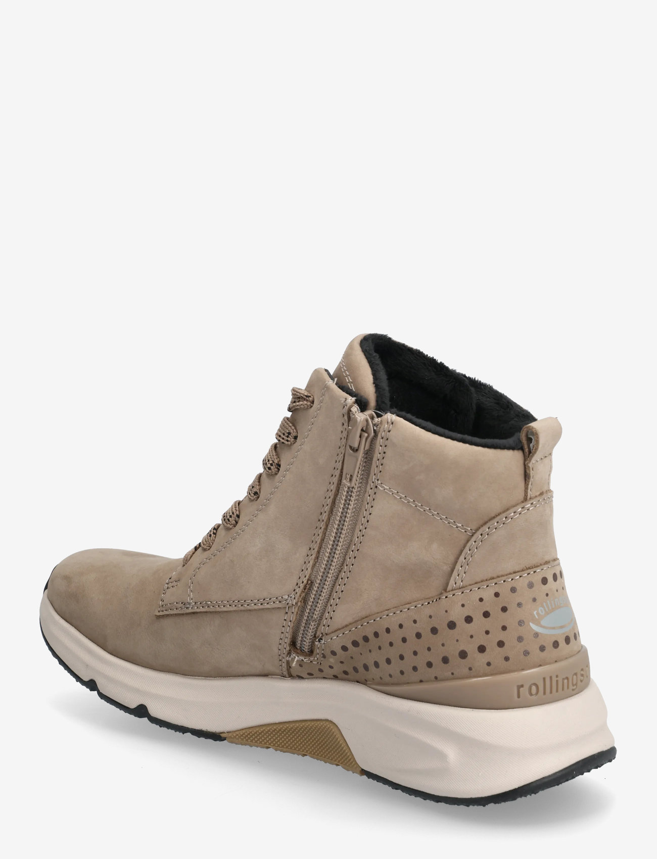 Gabor - rollingsoft laced ankle boot - snørestøvler - sand - 2