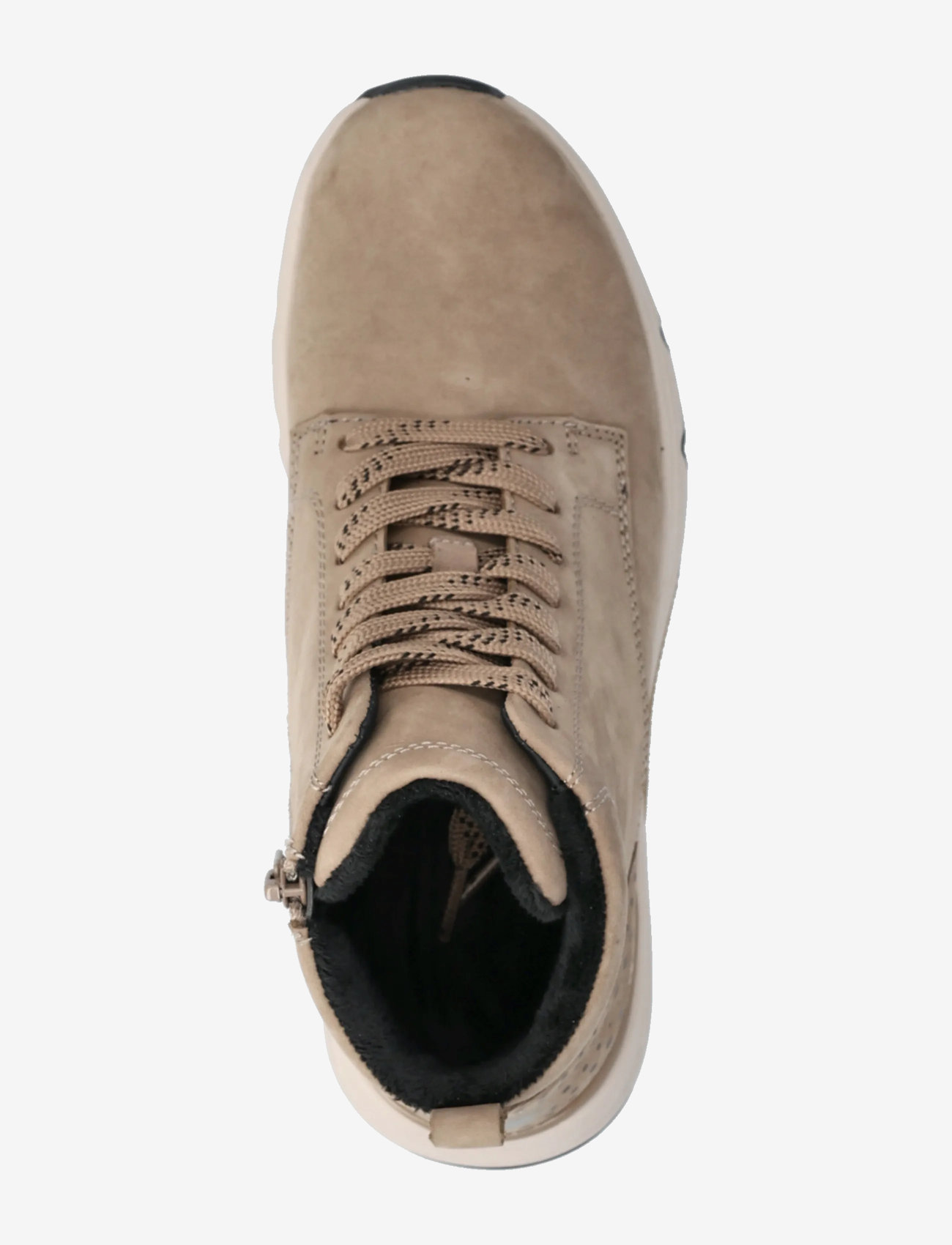 Gabor - rollingsoft laced ankle boot - snørestøvler - sand - 3