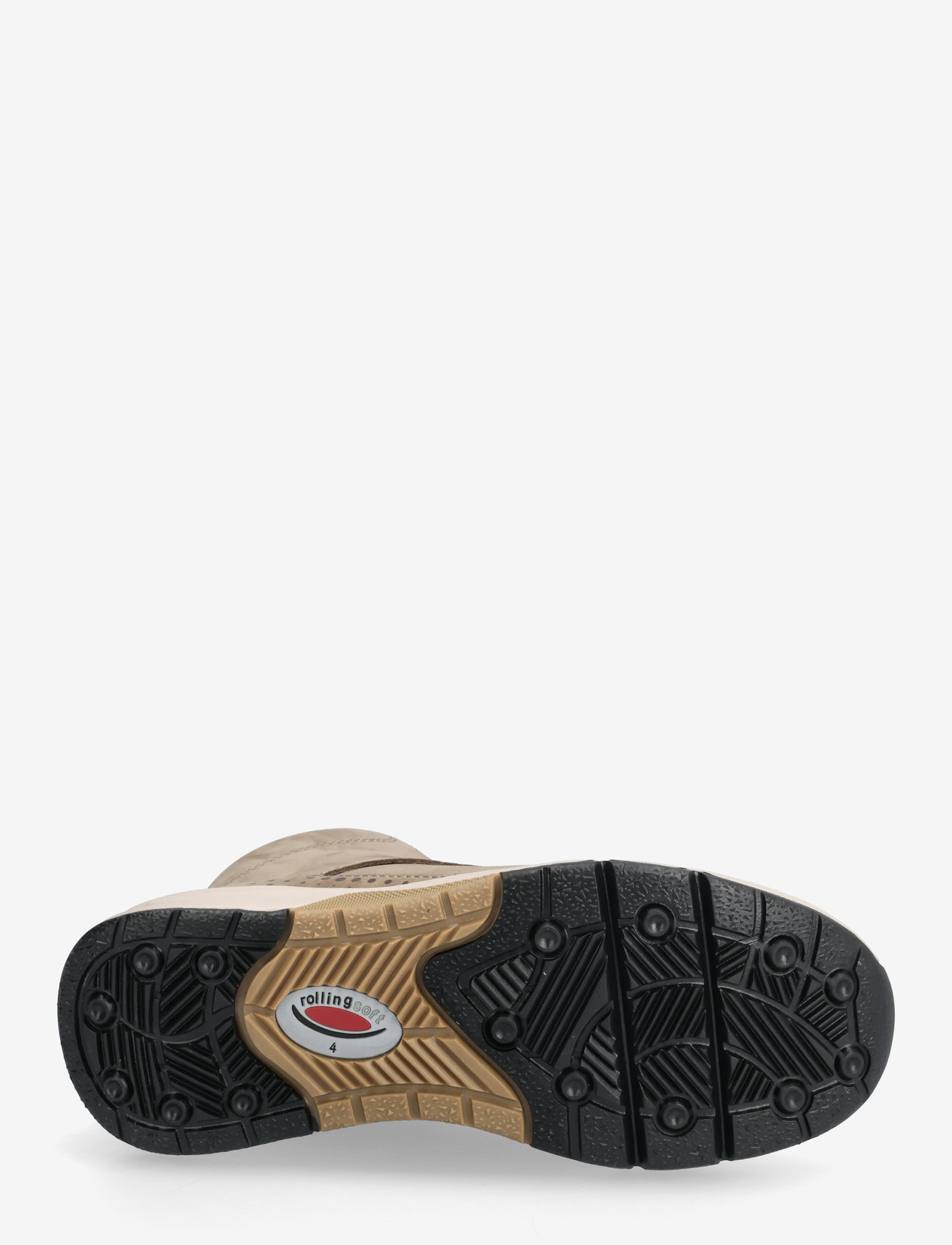 Gabor - rollingsoft laced ankle boot - snørestøvler - sand - 4