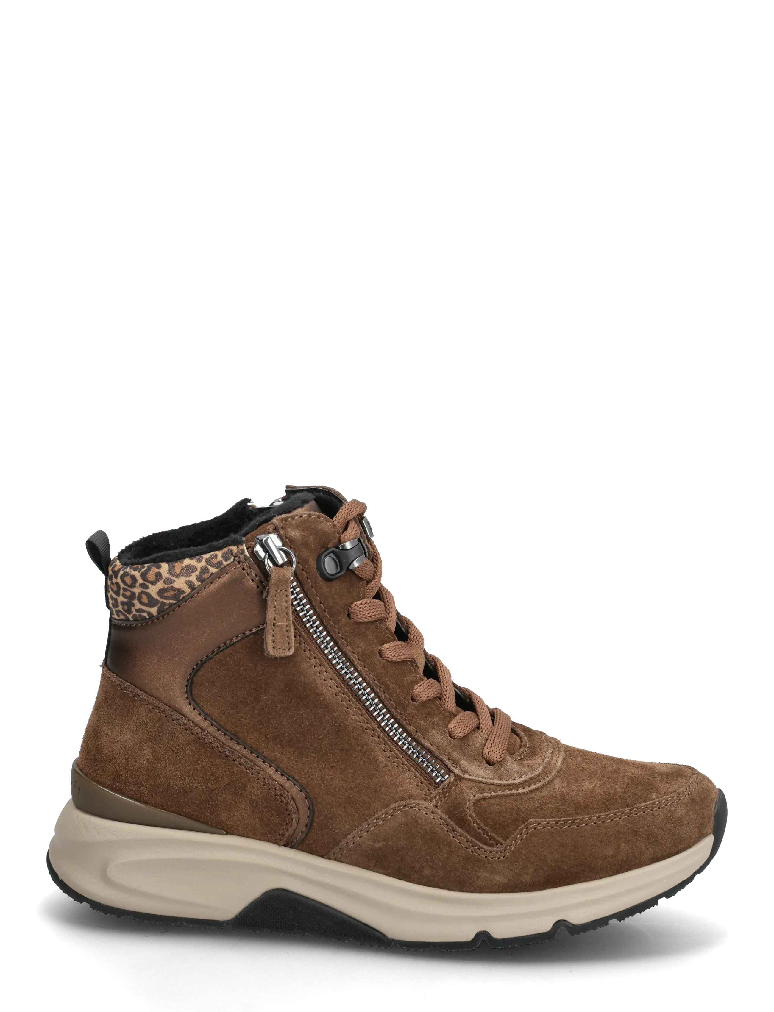 Gabor - rollingsoft laced ankle boot - geschnürte stiefel - cognac - 1