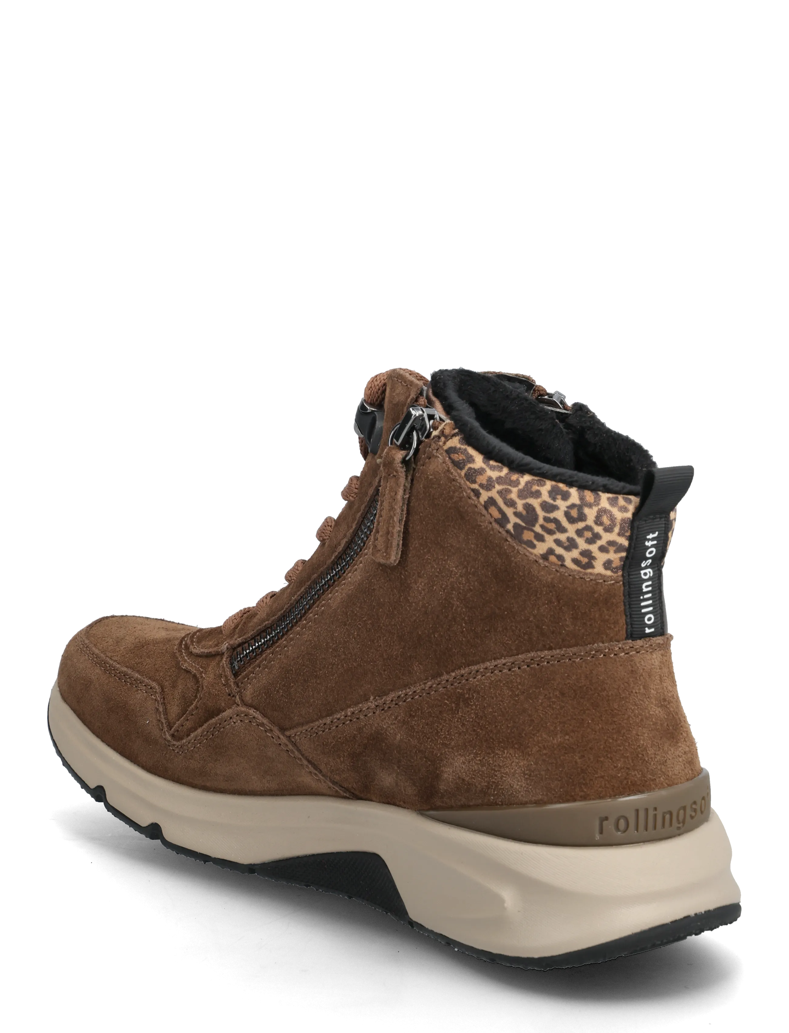 Gabor - rollingsoft laced ankle boot - geschnürte stiefel - cognac - 2