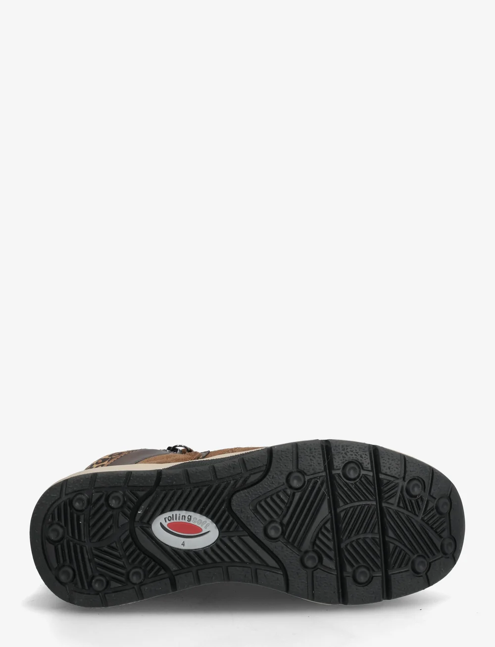 Gabor - rollingsoft laced ankle boot - snørestøvler - cognac - 4