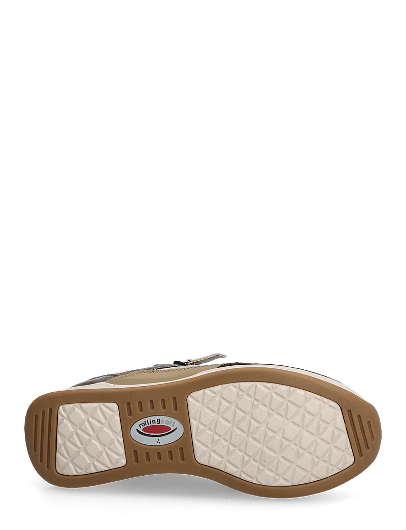 Gabor - rollingsoft sneaker - lave sneakers - dark brown, sand, camel - 4