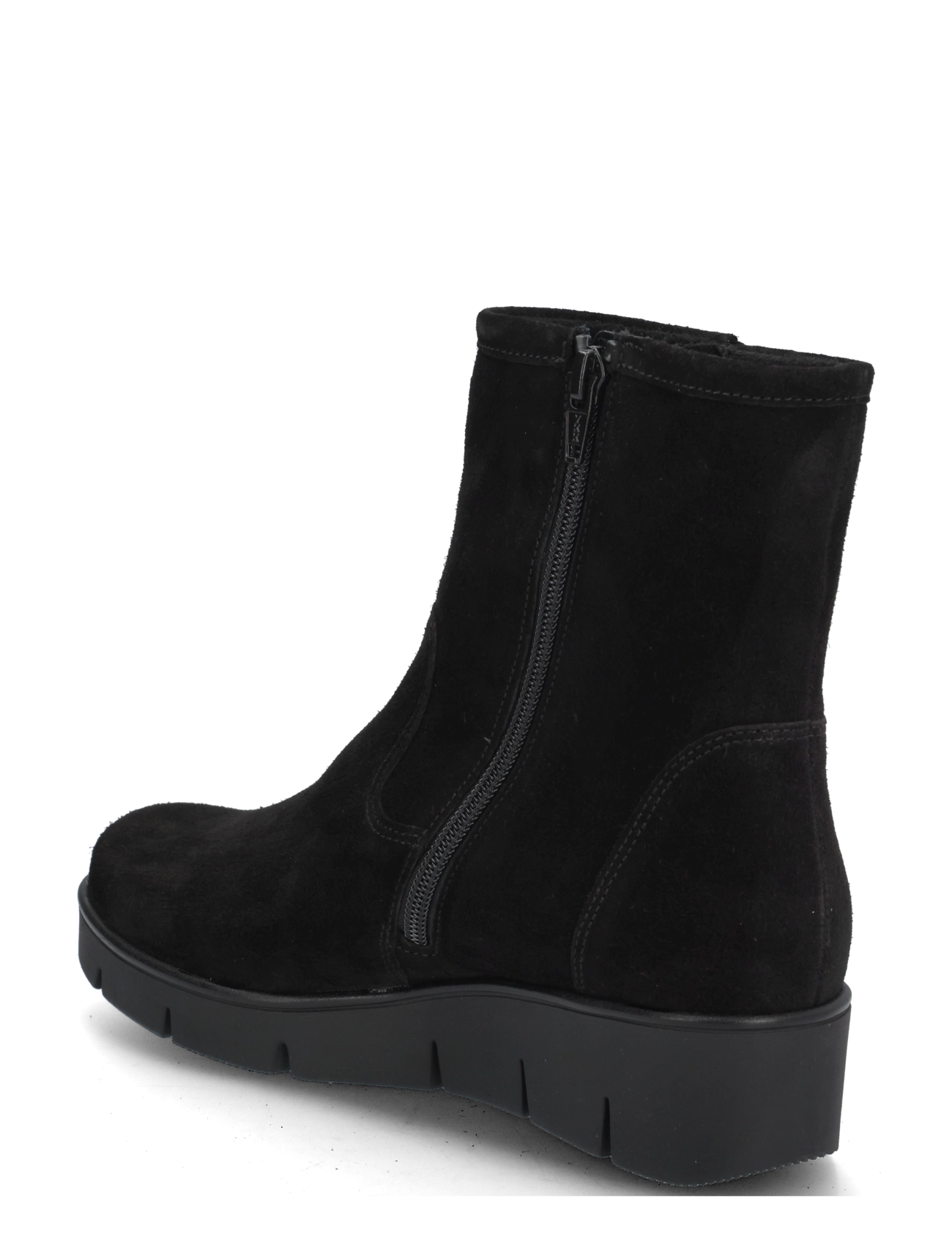 Gabor - Wedge ankle boot - stiefeletten mit absatz - black - 1