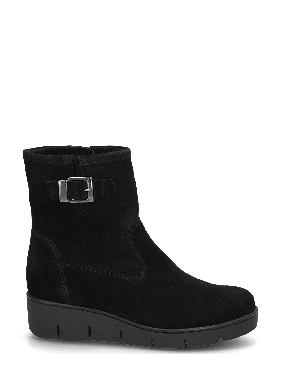 Gabor - Wedge ankle boot - stiefeletten mit absatz - black - 2