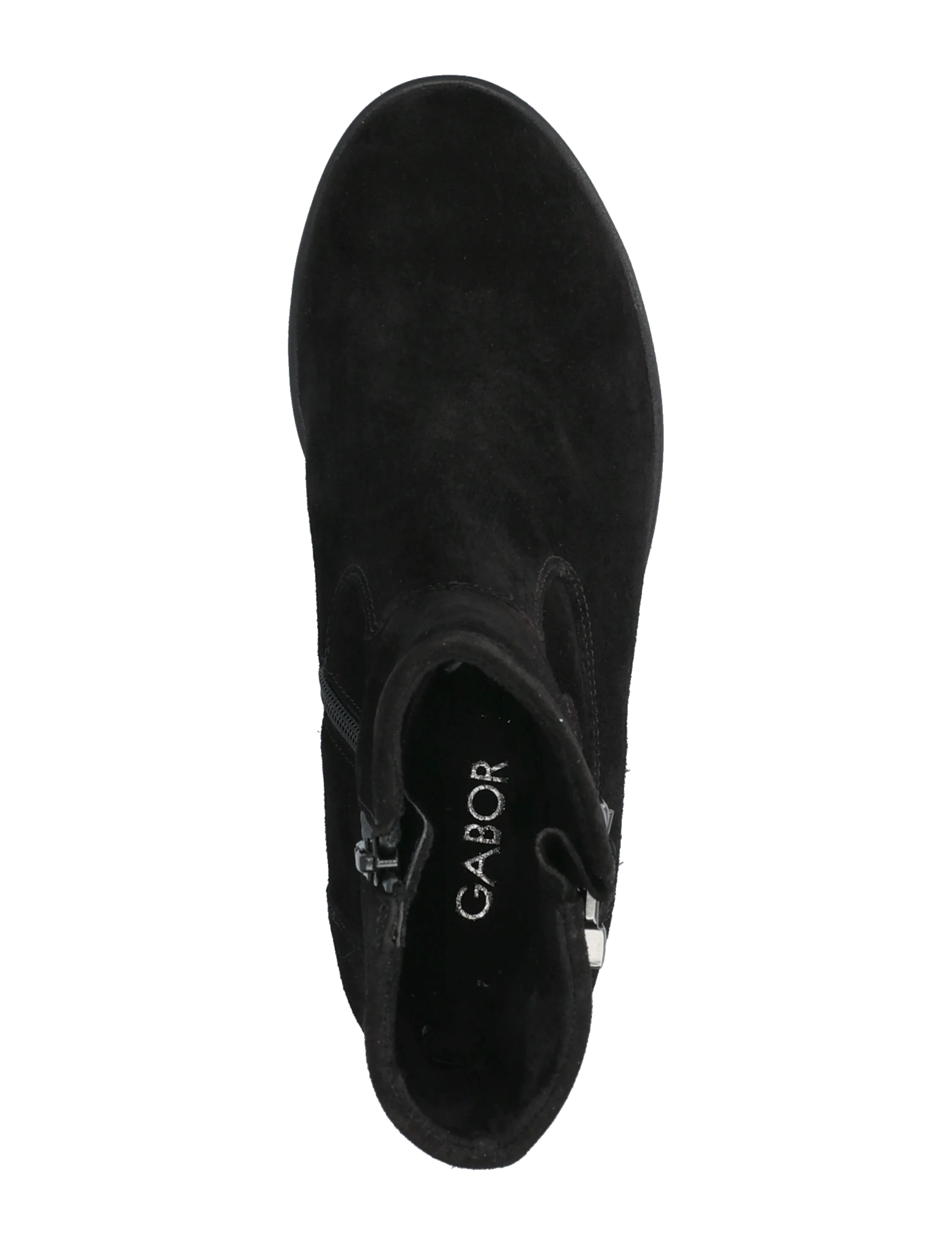 Gabor - Wedge ankle boot - kontsaga poolsaapad - black - 3