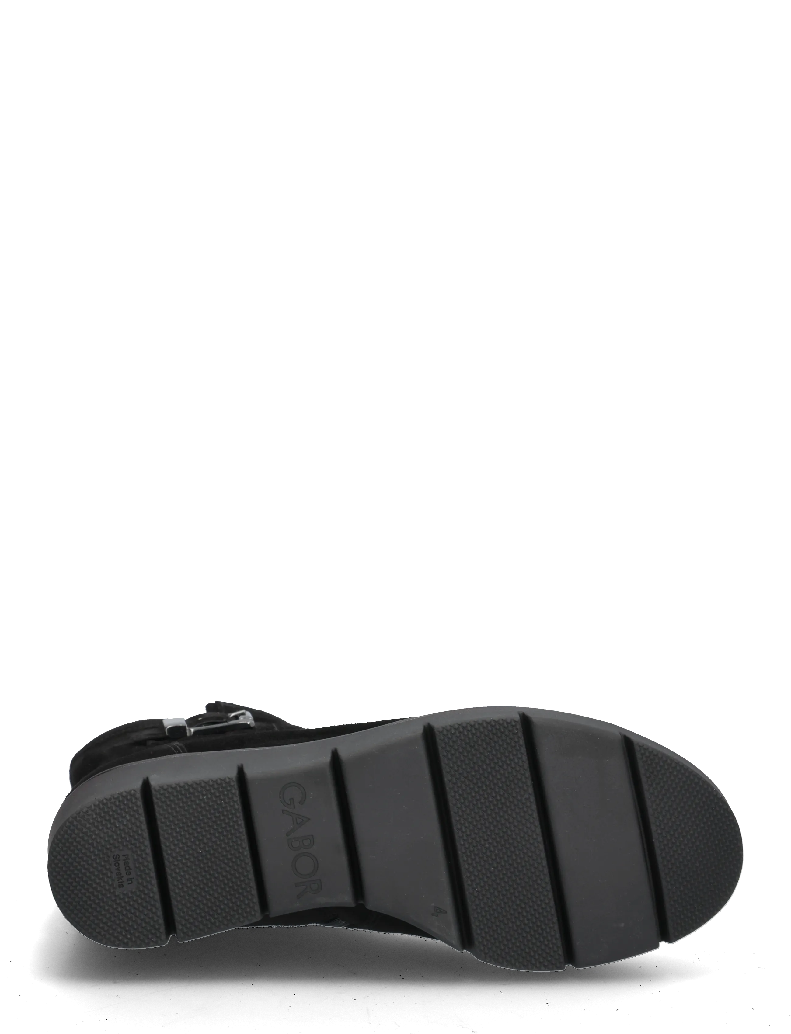 Gabor - Wedge ankle boot - kontsaga poolsaapad - black - 4