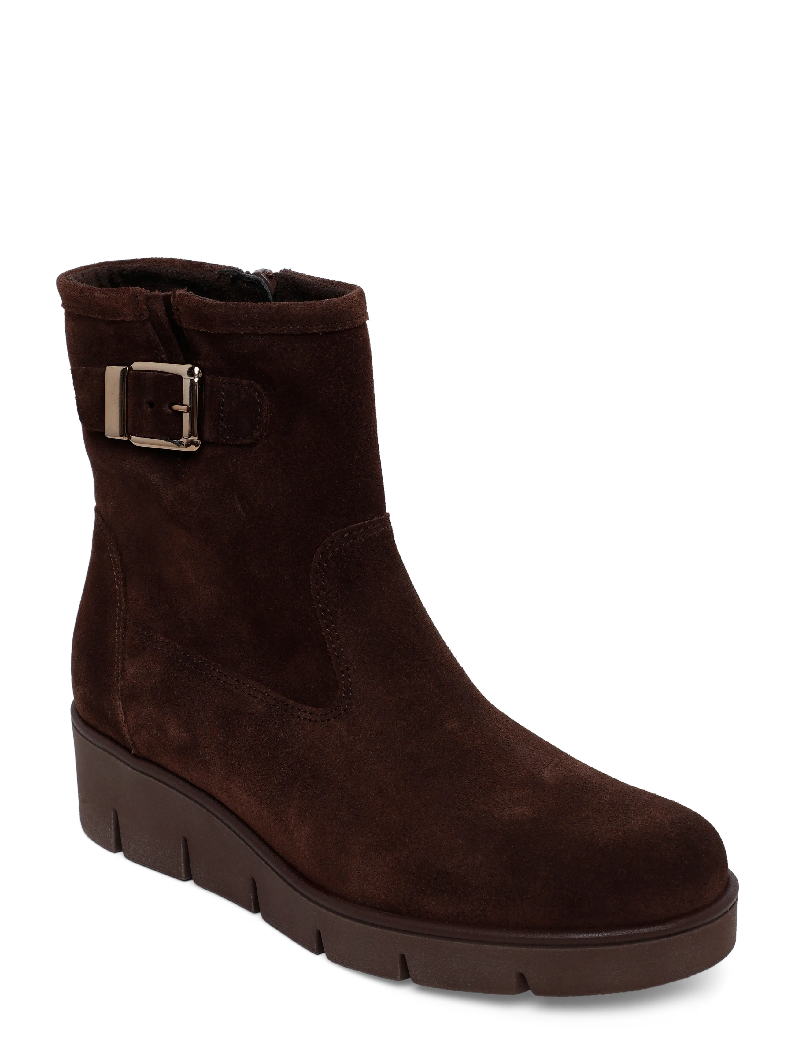 Gabor Wedge ankle boot - Kontsaga poolsaapad - BROWN / brown