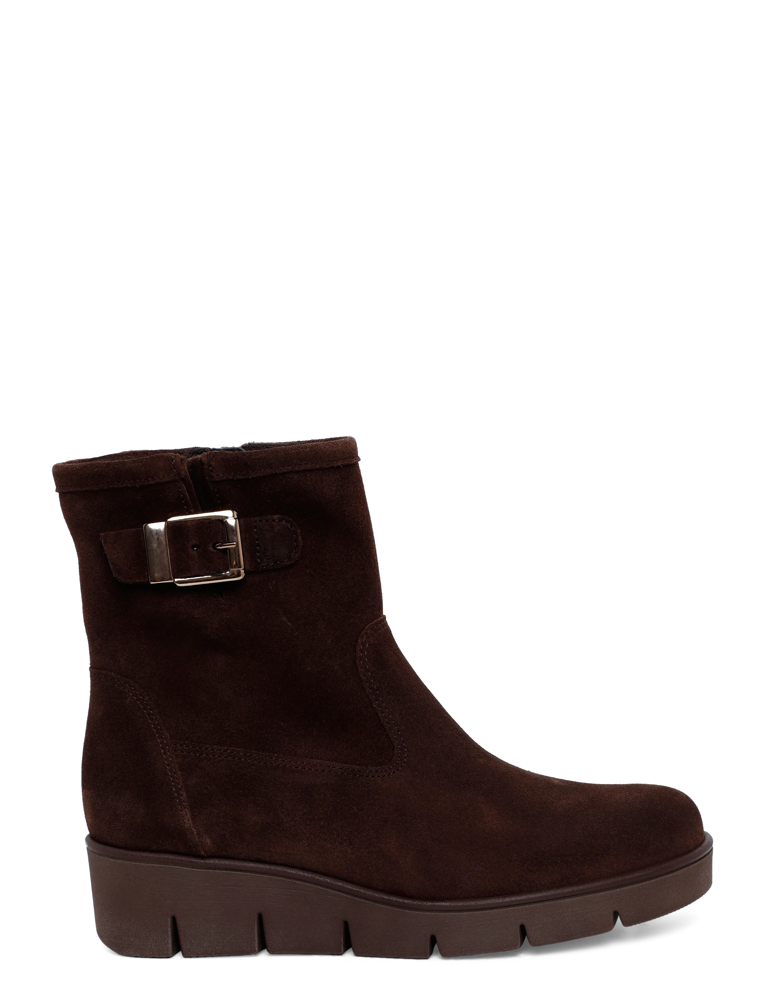 Gabor - Wedge ankle boot - kontsaga poolsaapad - brown - 2