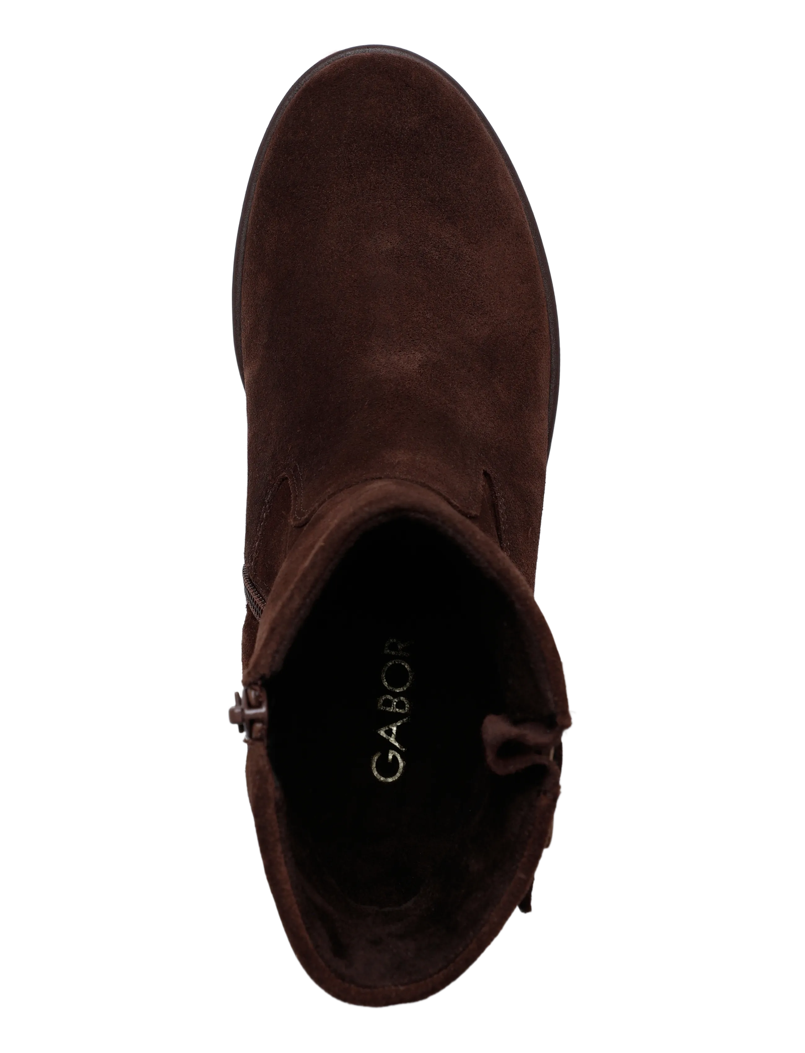 Gabor - Wedge ankle boot - kontsaga poolsaapad - brown - 3