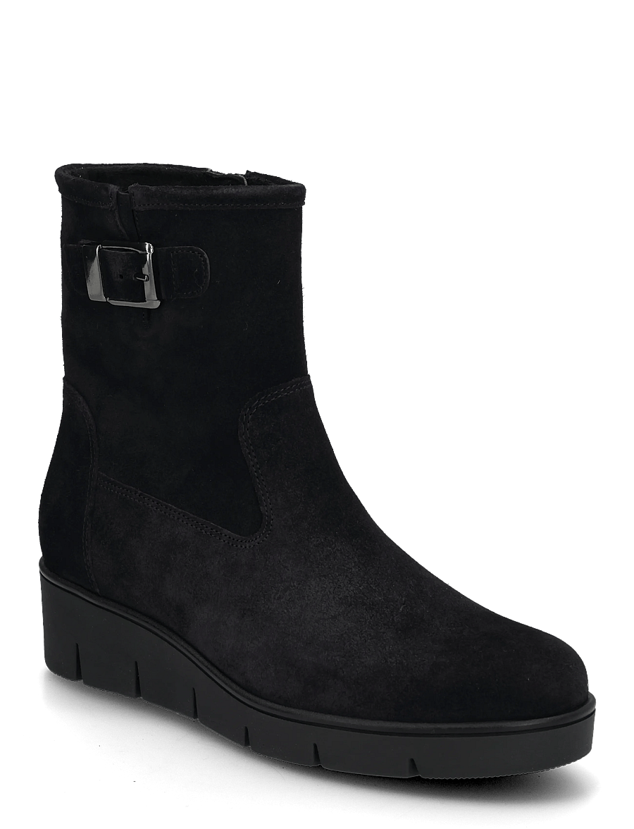 Gabor - Wedge ankle boot - kontsaga poolsaapad - dark blue - 0