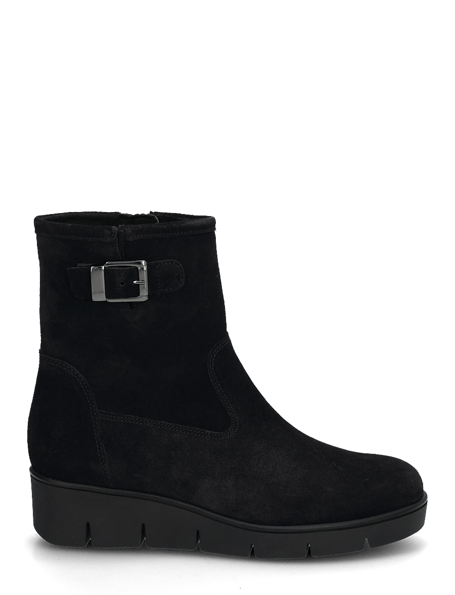Gabor - Wedge ankle boot - kontsaga poolsaapad - dark blue - 2