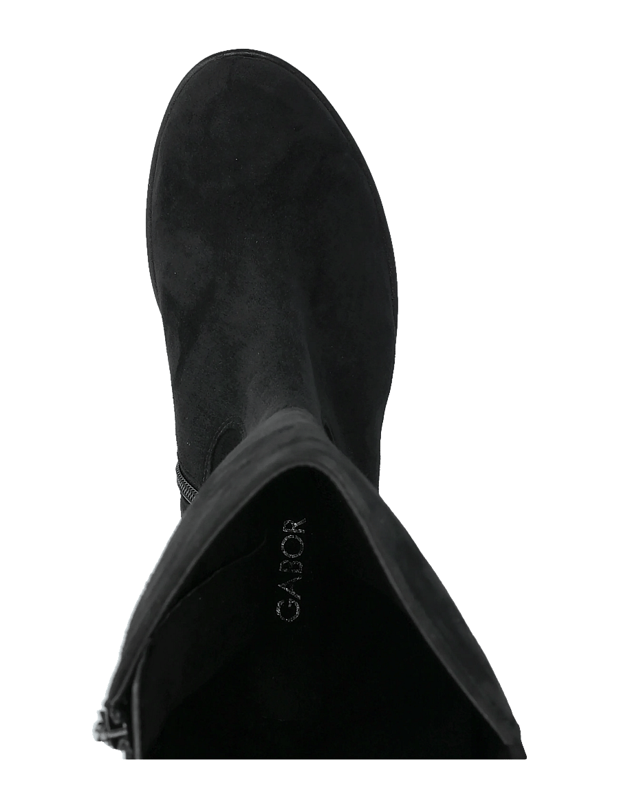 Gabor - Boot - kniehohe stiefel - black - 3