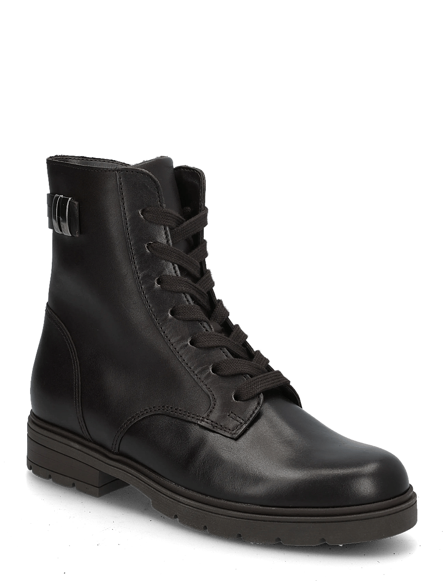Gabor - Laced ankle boot - snørestøvler - dark brown - 0