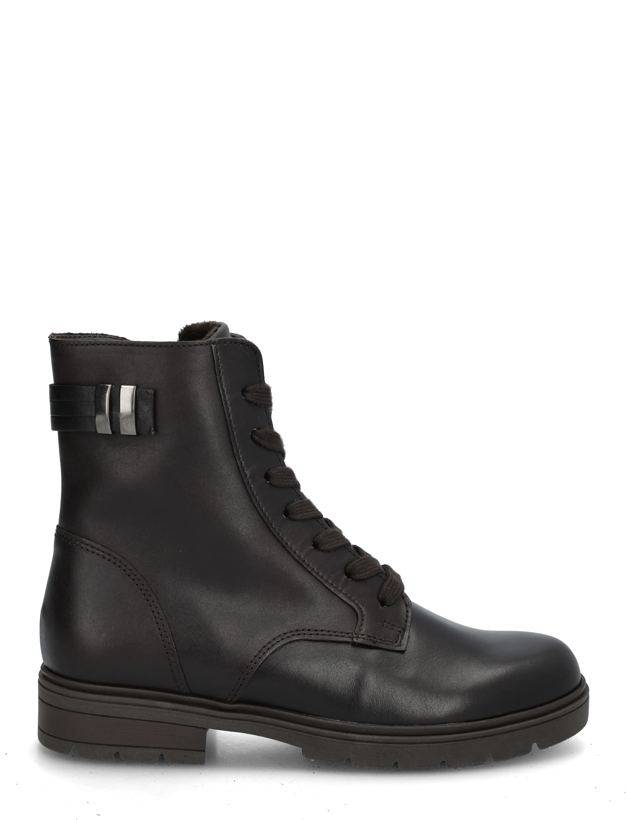 Gabor - Laced ankle boot - snørestøvler - dark brown - 2