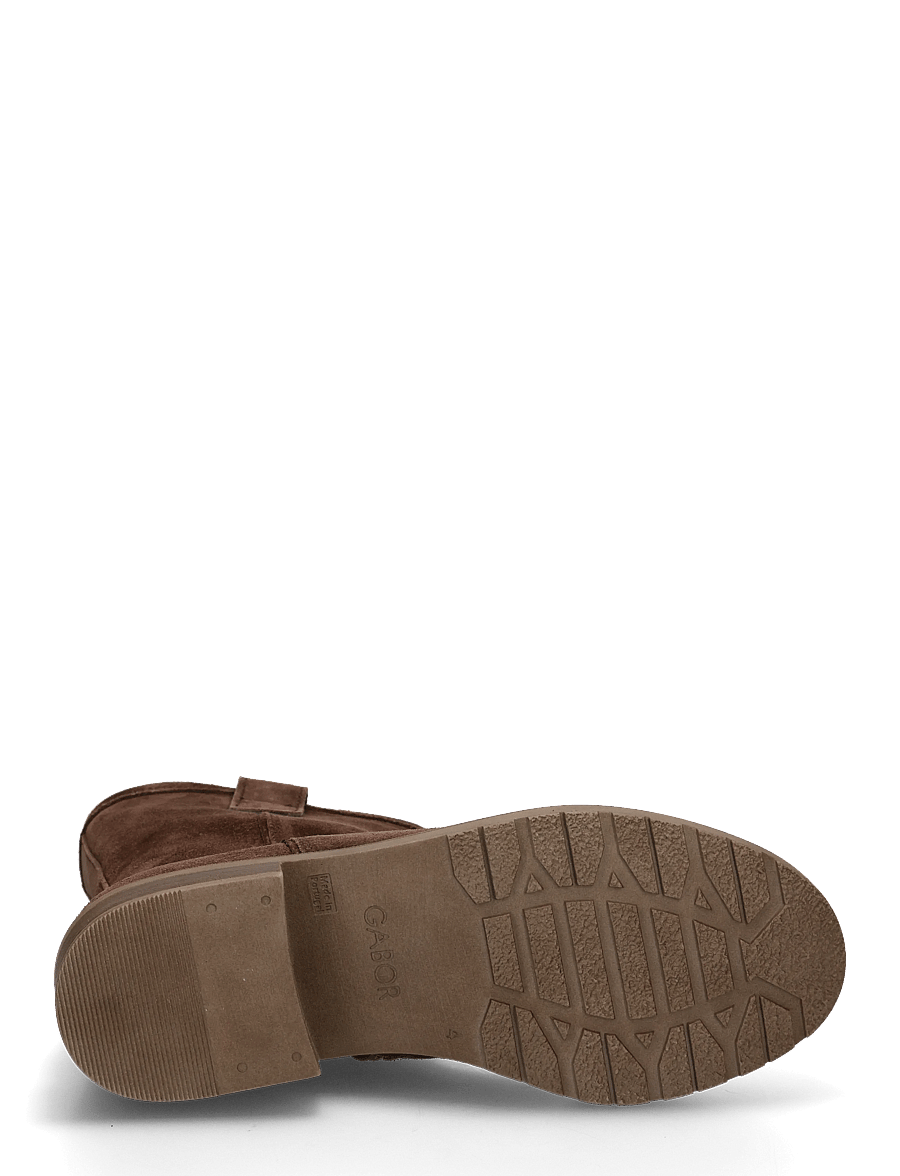 Gabor - Mid boot - flache stiefeletten - brown - 4