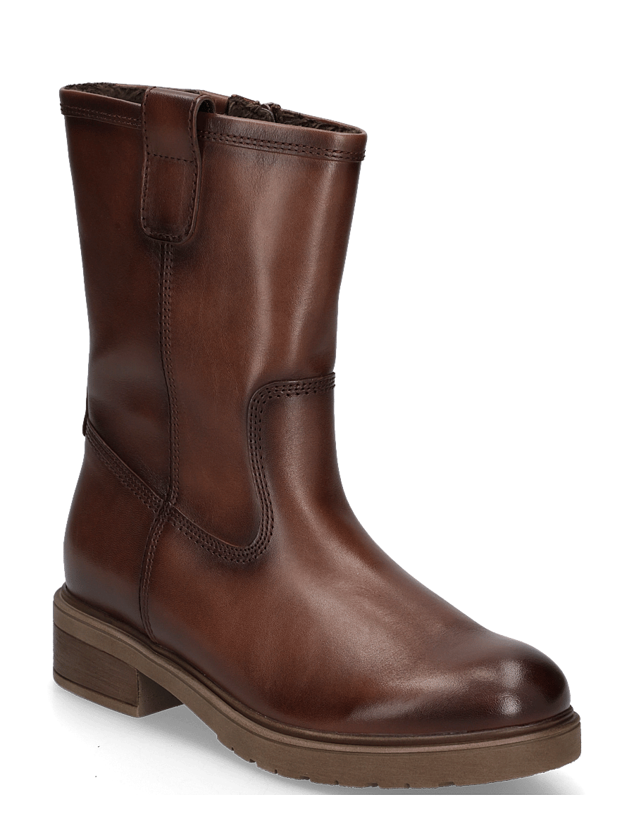 Gabor - Mid boot - stiefeletten mit absatz - cognac - 0