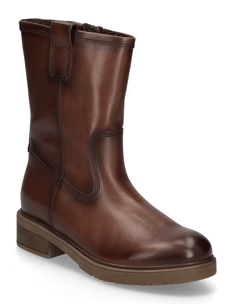 Gabor - Mid boot - flade ankelstøvler - cognac - 0