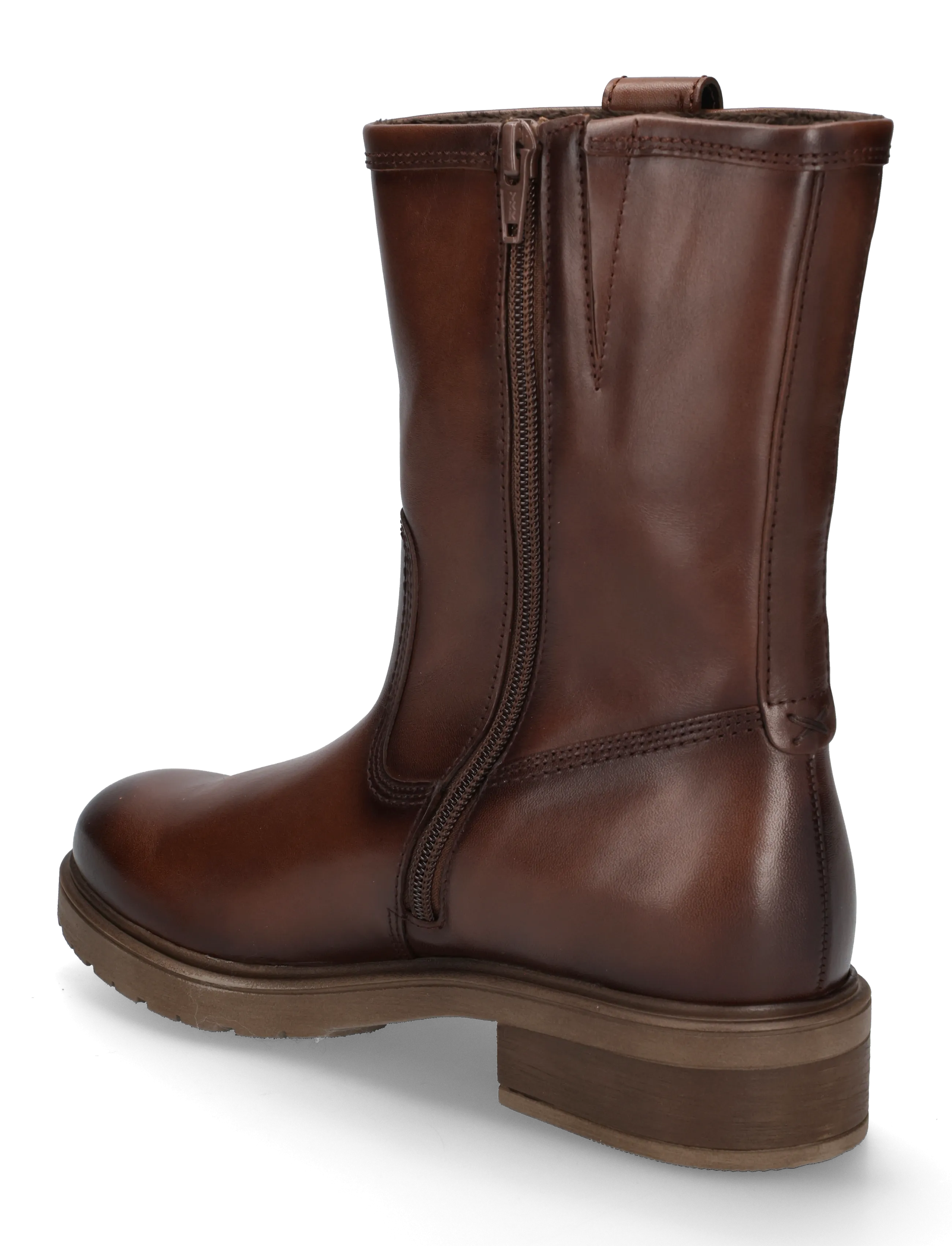 Gabor - Mid boot - flat ankle boots - cognac - 1