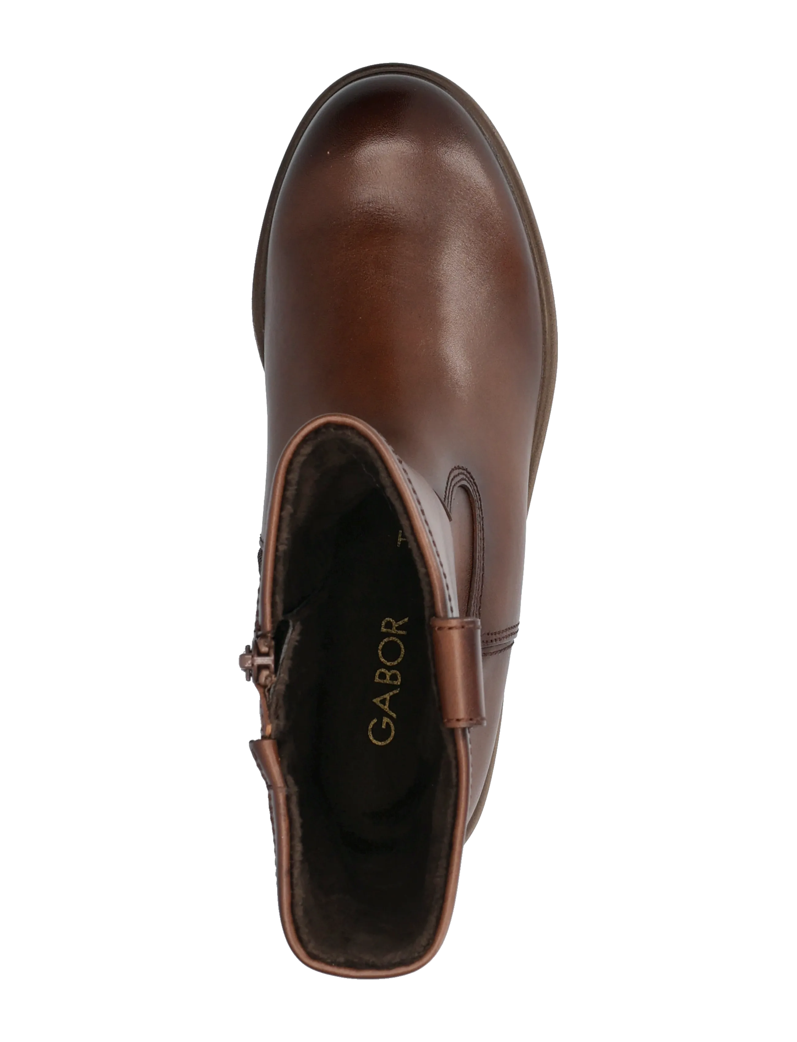 Gabor - Mid boot - flat ankle boots - cognac - 3