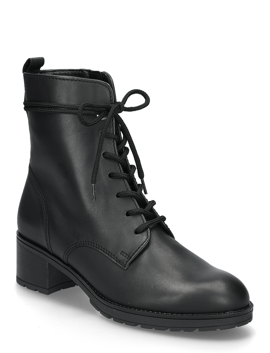 Gabor - Laced ankle boot - geschnürte stiefel - black - 0
