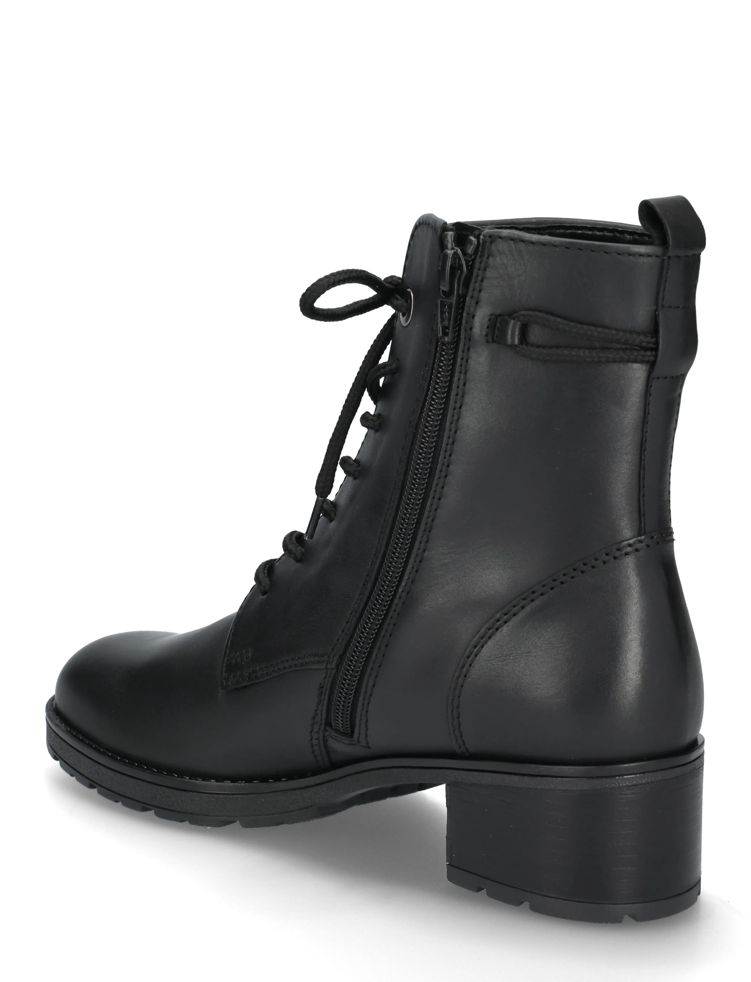 Gabor - Laced ankle boot - geschnürte stiefel - black - 1