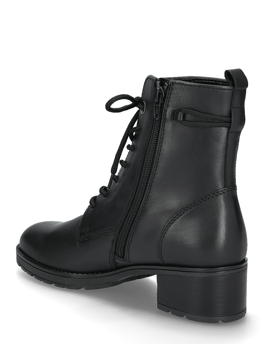 Gabor - Laced ankle boot - geschnürte stiefel - black - 1