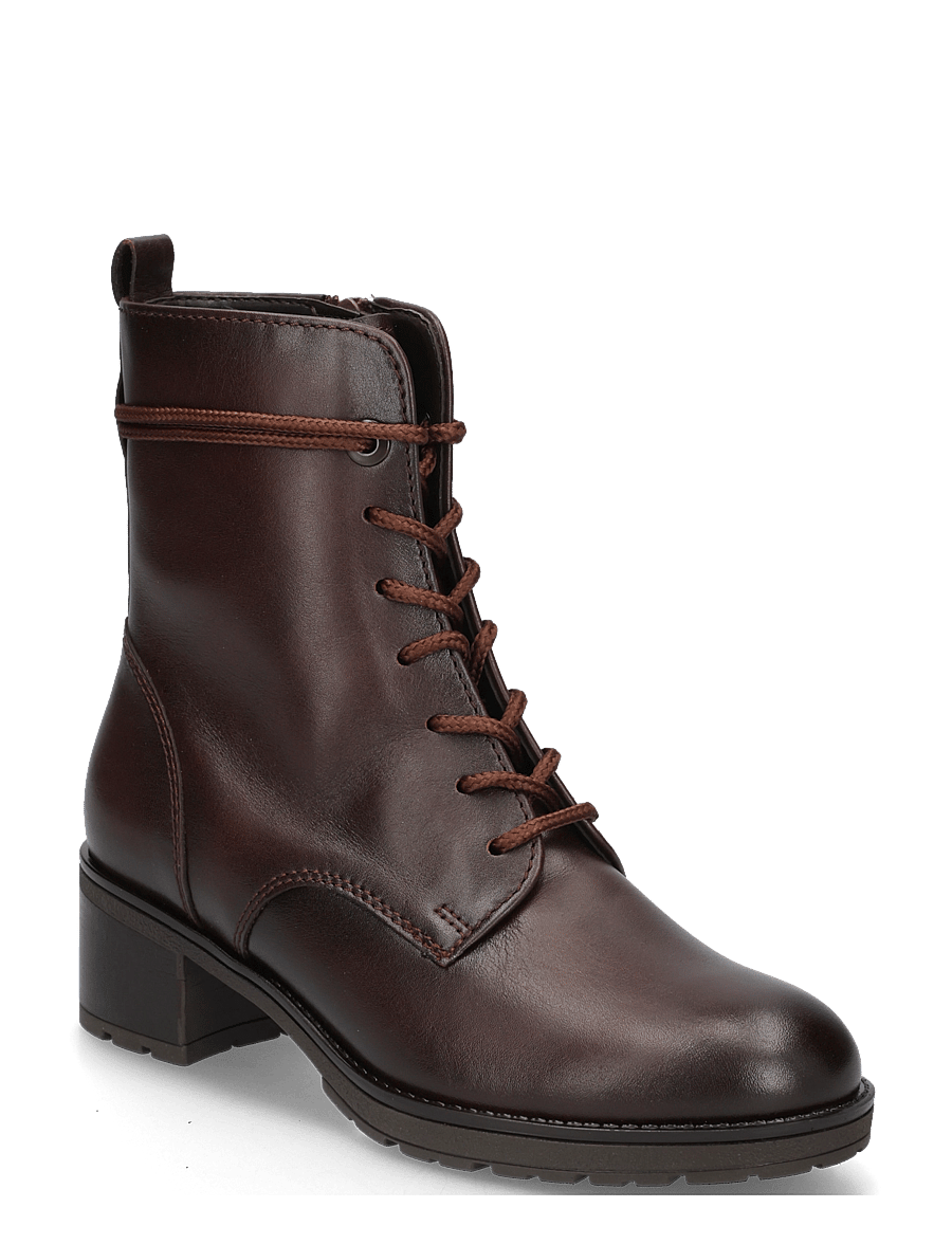Gabor - Laced ankle boot - stiefeletten mit absatz - cognac - 0