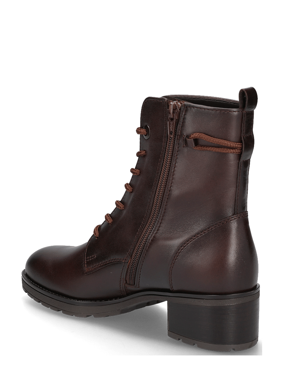 Gabor - Laced ankle boot - stiefeletten mit absatz - cognac - 1